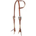 Cashel Longhorn Slip Ear Headstall with Rawhide Accents Tack - Headstalls Cashel   