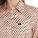 Cinch Women's Arenaflex Geo Peach Button Down Top WOMEN - Clothing - Tops - Long Sleeved Cinch
