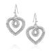 Montana Silversmiths Heart Of Radiance Earrings WOMEN - Accessories - Jewelry - Earrings Montana Silversmiths