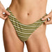 Vista Stripe Skimpy Olive Swim Bottom WOMEN - Clothing - Surf & Swimwear - Swimsuits Rhythm