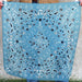 Fringe Scarves "Luck Be A Paisley" Dusty Blue Bandana ACCESSORIES - Additional Accessories - Wild Rags & Scarves Fringe Scarves