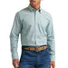 Wrangler Men's Cody Johnson Classic Fit Green Button Up Shirt MEN - Clothing - Shirts - Long Sleeve Wrangler