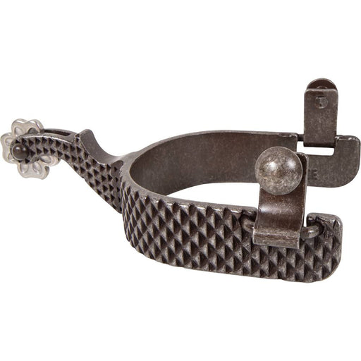 Classic Equine 1" Performance Series Rasp Design Spurs Tack - Spurs Classic Equine   