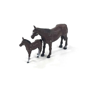 6666 Ranch Quarter Horse Mare & Colt KIDS - Accessories - Toys Big Country Toys   