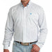 Cinch Men's Blue Tencel Stripe Button Down Shirt MEN - Clothing - Shirts - Long Sleeve Cinch