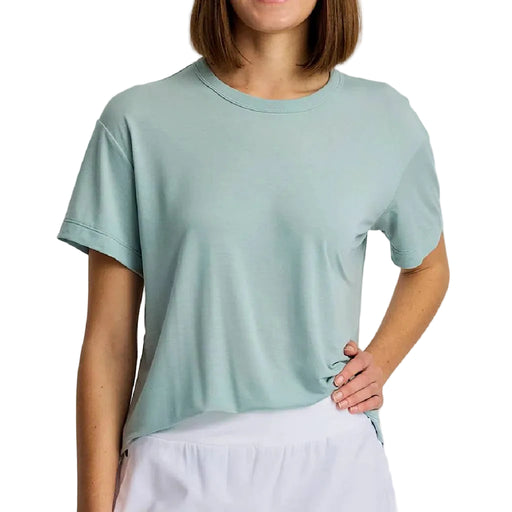 Free Fly Women's Elevate Lightweight Ocean Mist Tee WOMEN - Clothing - Tops - Short Sleeved Free Fly Apparel
