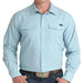Cinch Men's Sleeve Blue Western Camp Snap Shirt MEN - Clothing - Shirts - Long Sleeve Cinch