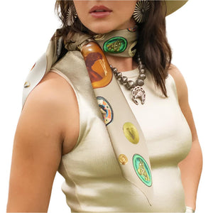 Fringe Scarves "Unbridled" Short Wild Rag ACCESSORIES - Additional Accessories - Wild Rags & Scarves Fringe Scarves