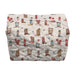 Thunderbird Boots Sand Quilted Makeup Bag Large ACCESSORIES - Luggage & Travel - Cosmetic Bag Ida Mae Home