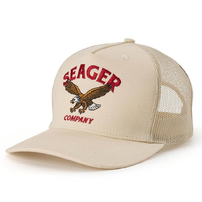 Seager Bradley Cream Trucker Snapback Cap