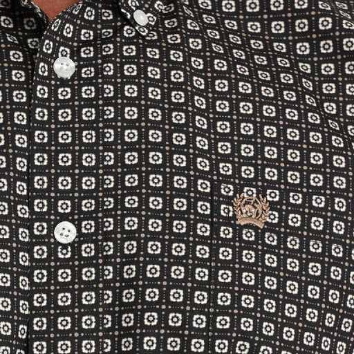 Cinch Men's Medallion Button Down Shirt MEN - Clothing - Shirts - Short Sleeve Cinch