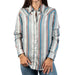 Cruel Denim Women's Stripe Snap Shirt WOMEN - Clothing - Tops - Long Sleeved Cruel Denim