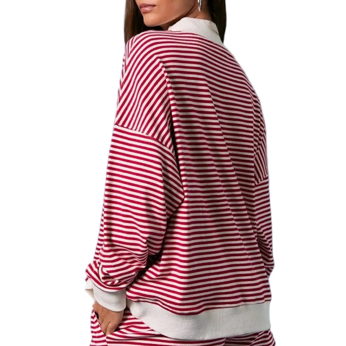 Striped USA Sweatshirt