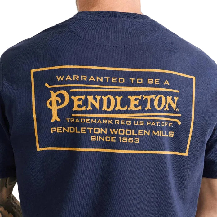 Pendleton Men's Deschutes Vintage Navy Graphic Tee