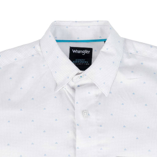 Wrangler Men's Cojo Square Print Button Down Shirt MEN - Clothing - Shirts - Long Sleeve Wrangler