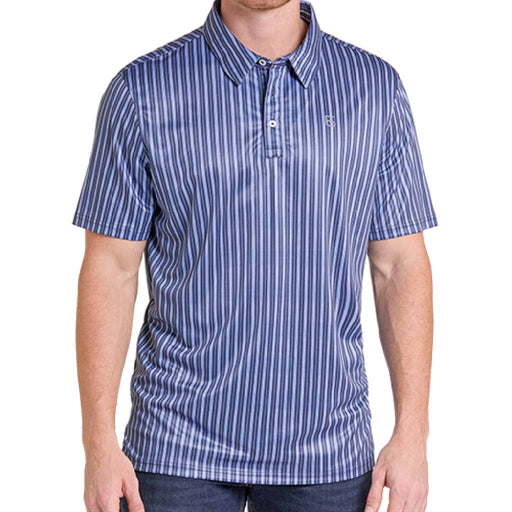 Panhandle Slim Men's Stripe Pearl Snap Polo Shirt MEN - Clothing - Shirts - Short Sleeve Panhandle