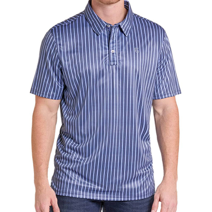 Panhandle Slim Men's Stripe Pearl Snap Polo Shirt MEN - Clothing - Shirts - Short Sleeve Panhandle