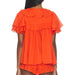 Show Me Your Mumu Rosalie Ruffle Top WOMEN - Clothing - Tops - Short Sleeved Show Me Your Mumu