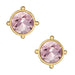 Light Pink Crystal Round Studs WOMEN - Accessories - Jewelry - Earrings Susan Shaw