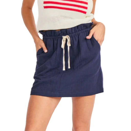 Sadie & Sage Lilah Navy Mini Skirt WOMEN - Clothing - Skirts Sadie & Sage