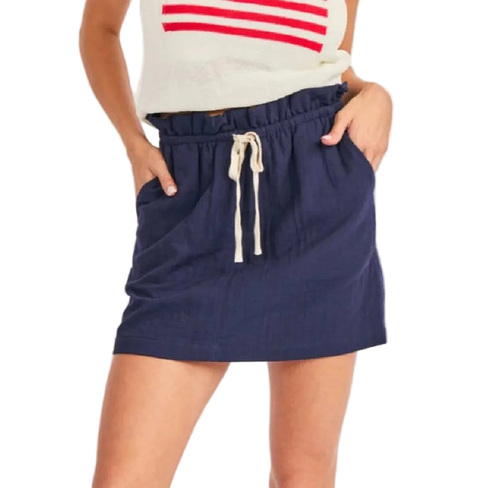Sadie & Sage Lilah Navy Mini Skirt WOMEN - Clothing - Skirts Sadie & Sage
