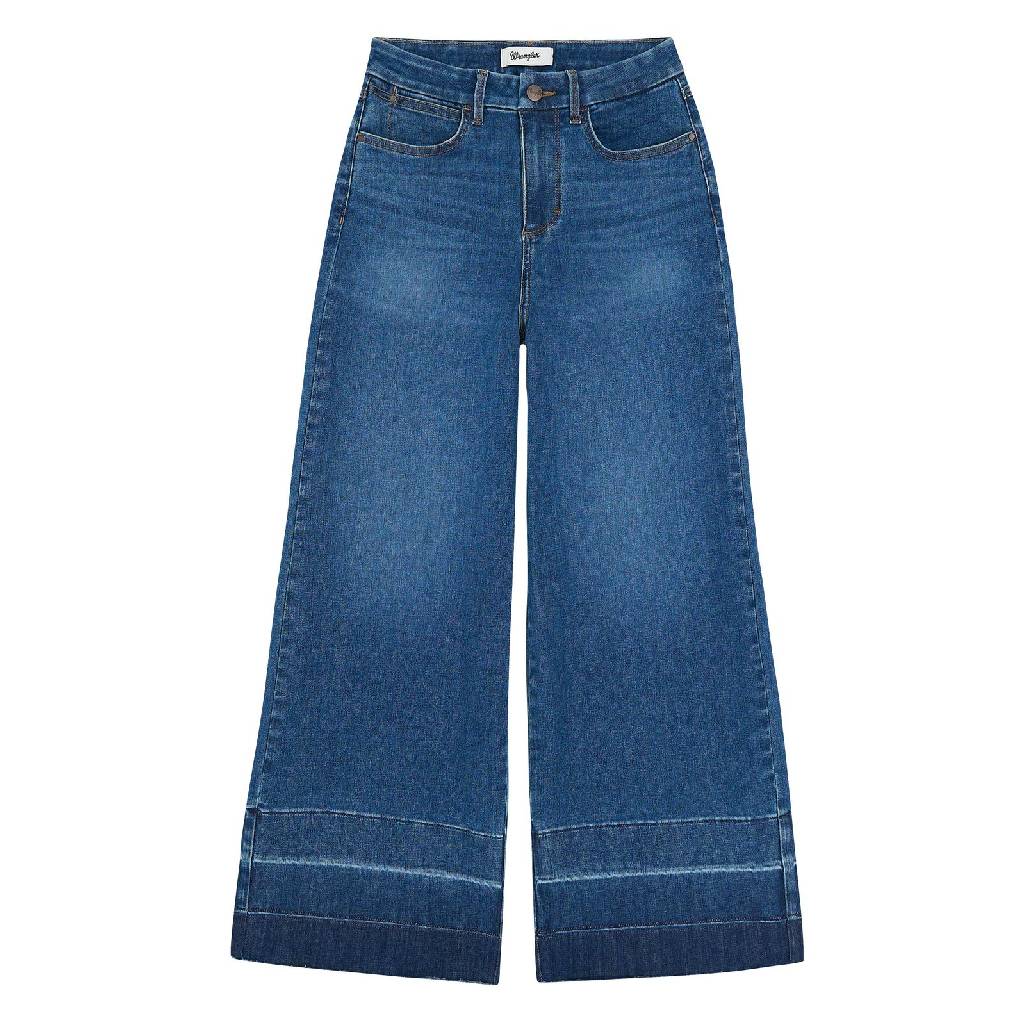 Wrangler Women's Bespoke Wide Leg Crop Jeans WOMEN - Clothing - Jeans Wrangler