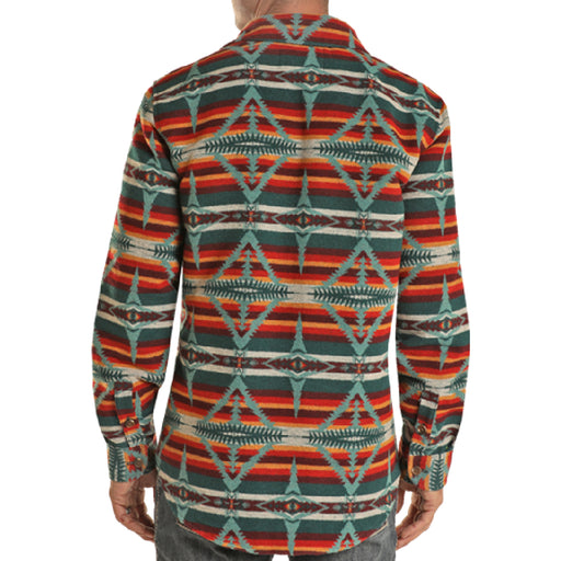 * Powder River Men's Aztec Wool Jacket - FINAL SALE MEN - Clothing - Outerwear - Jackets Panhandle