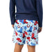Rugged Butts Blue Stars & Boots Swim Trunks KIDS - Boys - Clothing - Surf & Swimwear Ruffle Butts/Rugged Butts