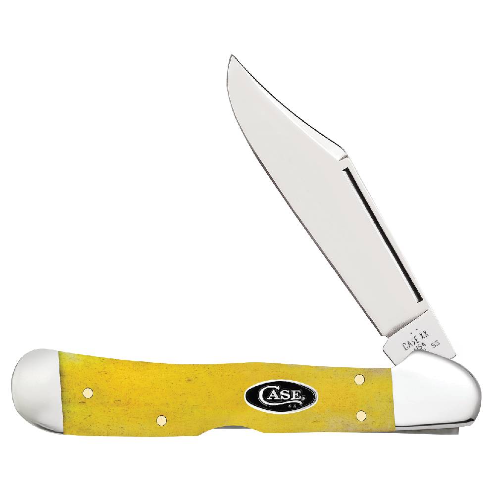 Case Copperlock - Smooth Yellow Bone Knives - Knives W.R. Case