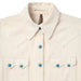 Stetson Women's Turquoise Snap White Denim Western Shirt WOMEN - Clothing - Tops - Long Sleeved Stetson