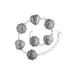 Angel Ranch Women's 3" Heart/Square Silver Concho Belt WOMEN - Accessories - Belts M&F Western Products