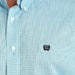 Cinch Men's Plaid Blue Button Down Shirt MEN - Clothing - Shirts - Long Sleeve Cinch