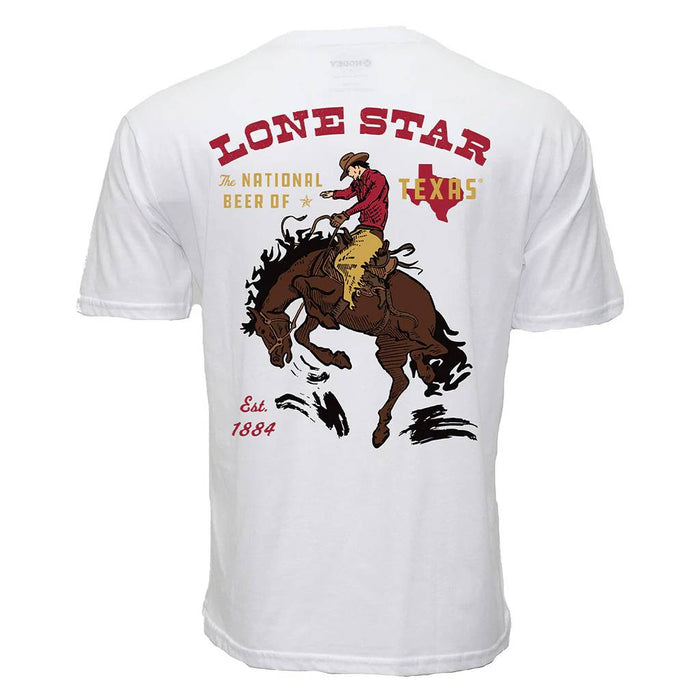 Hooey Men's Lone Star White Tee