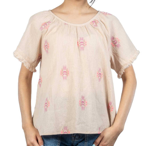 Dylan Maya Raglan Natural Top WOMEN - Clothing - Tops - Short Sleeved Dylan