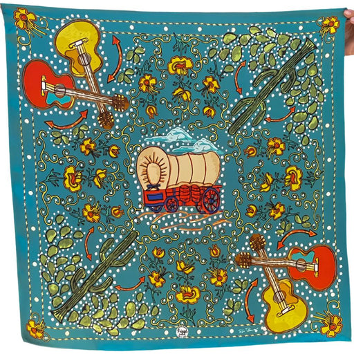 Fringe Scarves "Porter" Short Wild Rag ACCESSORIES - Additional Accessories - Wild Rags & Scarves Fringe Scarves   