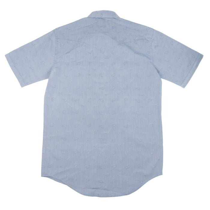 Panhandle Slim Men's Western Solid Powder Blue Snap Shirt