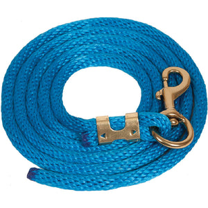 Poly Lead Rope with Bolt Snap Tack - Lead Ropes Teskey's Blue  