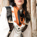 Fringe Scarves "West Texas Buck" Long Wild Rag ACCESSORIES - Additional Accessories - Wild Rags & Scarves Fringe Scarves   