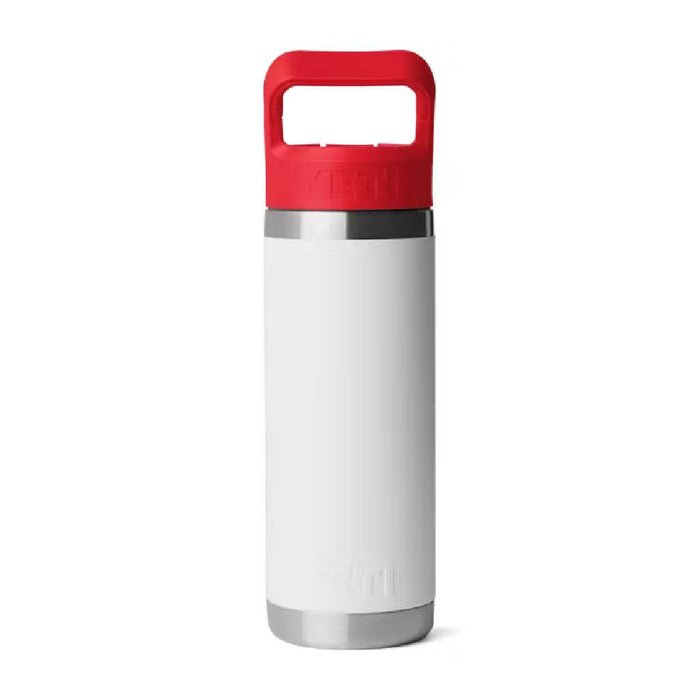 Yeti Rambler 18oz Straw Bottle - White/Rescue Red HOME & GIFTS - Yeti Teskeys