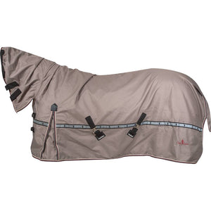 Classic Equine Windbreaker Turnout with Hood Sheet Tack - Blankets & Sheets Classic Equine Oyster X-Small 