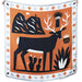 Fringe Scarves "West Texas Buck" Long Wild Rag ACCESSORIES - Additional Accessories - Wild Rags & Scarves Fringe Scarves   