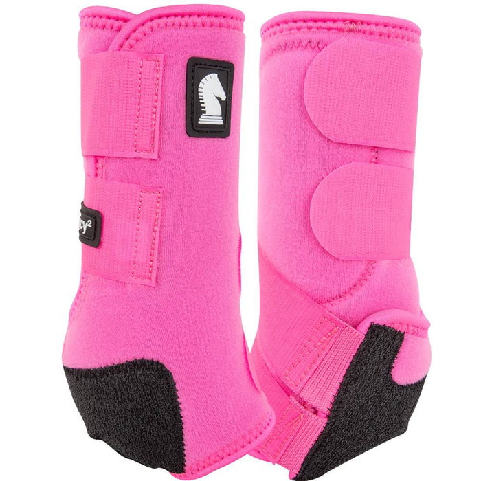 Classic Equine - Legacy2 Boots - Hind Tack - Leg Protection Classic Equine Hot Pink S