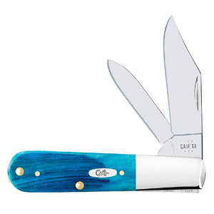 Case Caribbean Blue Bone Sawcut Jig Barlow Knives - Knives W.R. Case