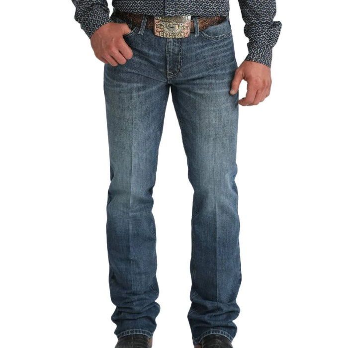 Cinch Men's Ian Mid Rise Slim Bootcut Jeans