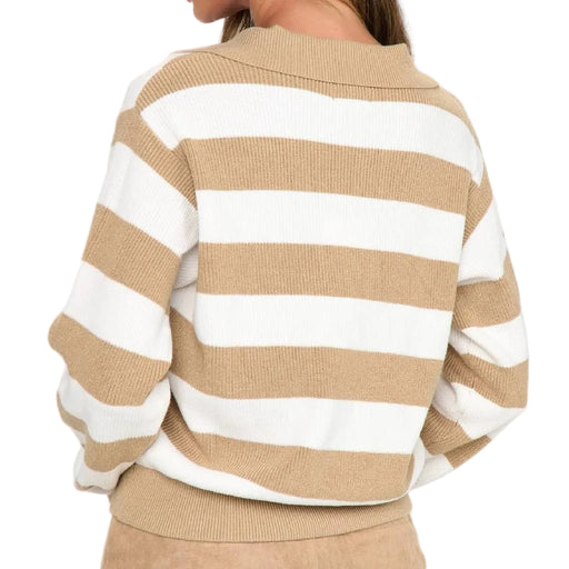 Show Me Your Mumu League Rugby Stripe Sweater WOMEN - Clothing - Sweaters & Cardigans Show Me Your Mumu
