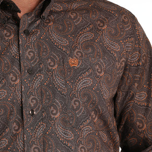 Cinch Men's Paisley Print Shirt MEN - Clothing - Shirts - Long Sleeve Shirts Cinch   