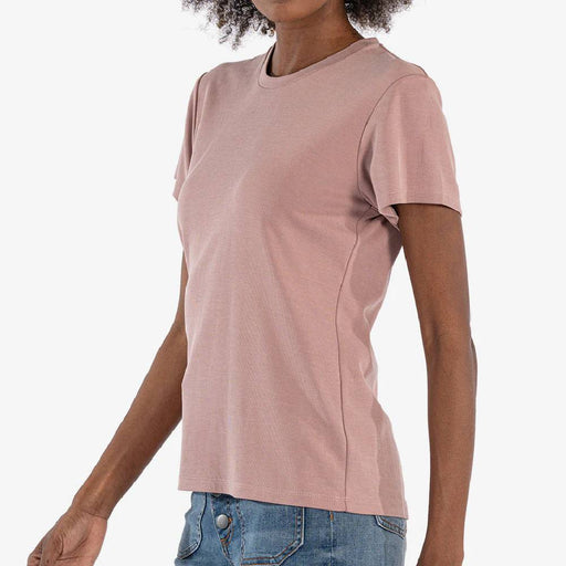 * Kut Remington Scoop Neck Shirt - Mauve Rose - FINAL SALE WOMEN - Clothing - Tops - Short Sleeved Kut from the Kloth