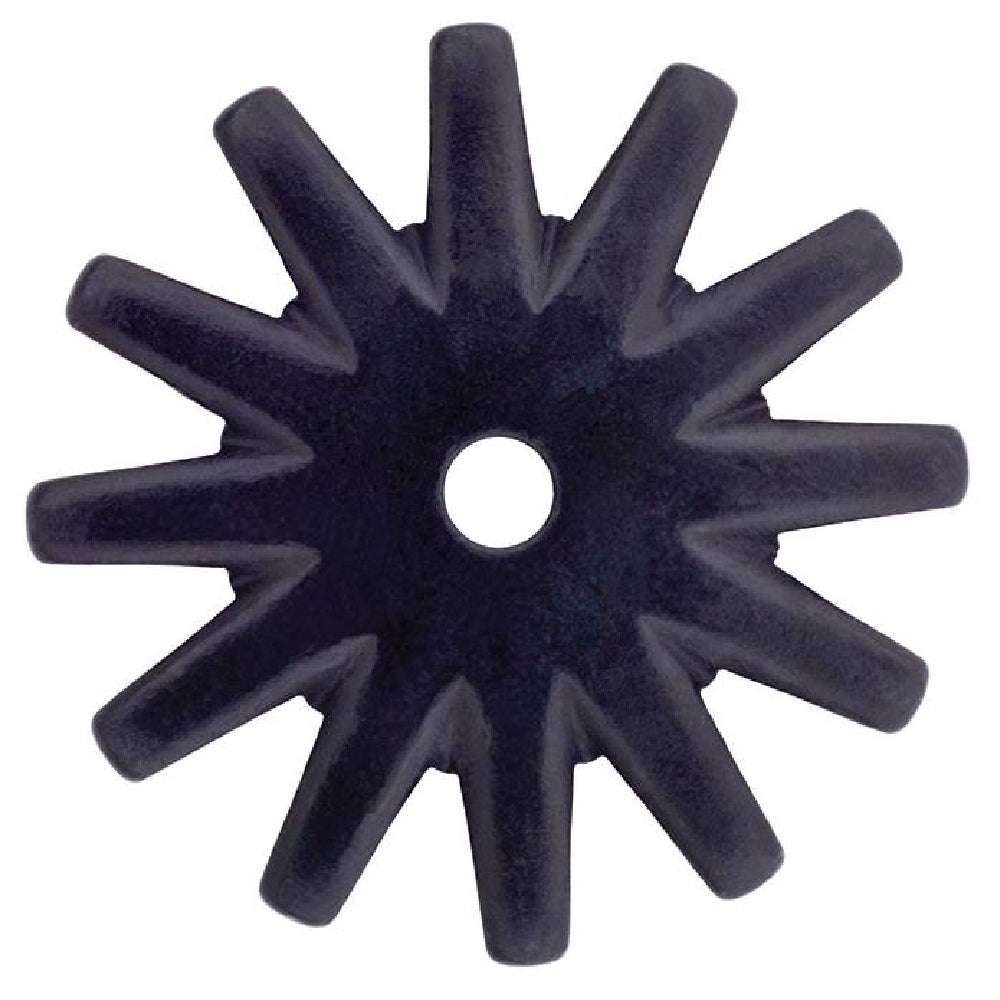 Black Satin 12 Point Rowel Tack - Conchos & Hardware Partrade   