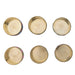 Brass & Resin Striped Box Home & Gifts - Home Decor - Decorative Accents Creative Co-Op