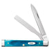 Case Caribbean Blue Bone Sawcut Jig Baby Doc Knives W.R. Case